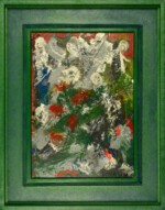 Bild 33 - 44,5x56,5 - die Gesellschaft - 2018 - Öl auf Holz