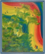 Bild 50 - 50,5x59 - frei Denken -2018 - Öl auf Holz