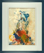 Bild 06 - 49,5x59,5 - Überleben - 2018 - Öl auf Holz