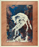 Bild 52 - 43,5x53 - Verschmelzung - 2018 - Öl auf Holz