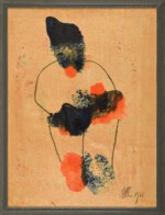 Bild 38 - 32,5x42,5 - Harlekin - 1970 - Öl auf Holz