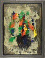 Bild 39 - 35x45 - 1968 - Öl auf Holz