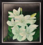 Bild 74 - 66x67,5 - Freude - 1991 - Öl auf Holz